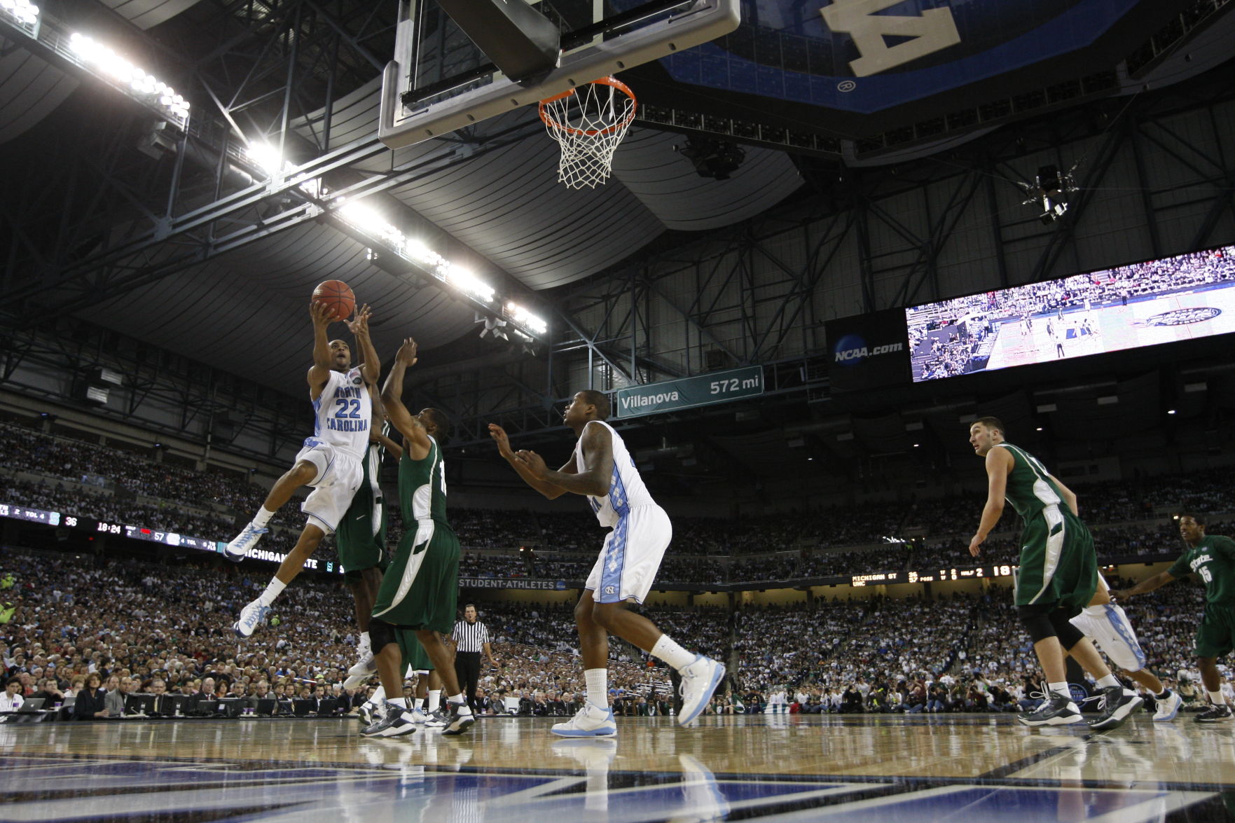 5. Tar Heels steamroll the competition
